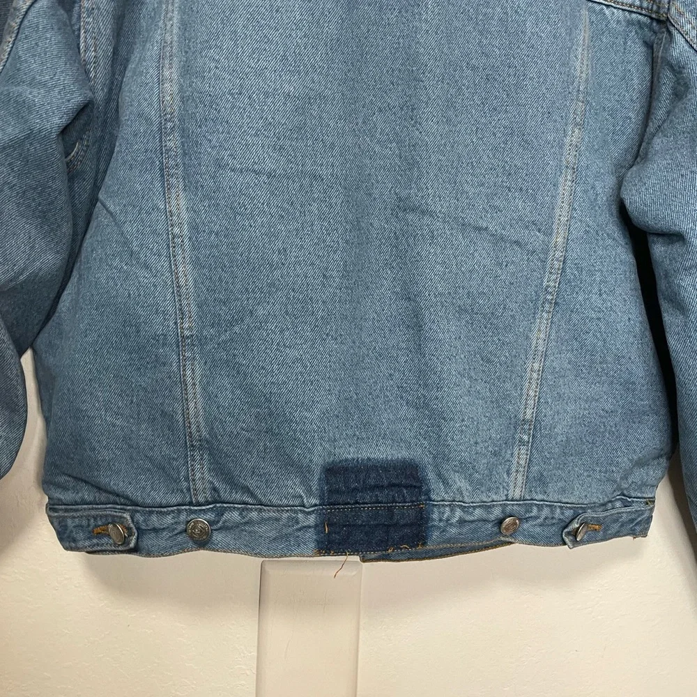 Authentic National Outfitters Vintage Sherpa Denim Jacket